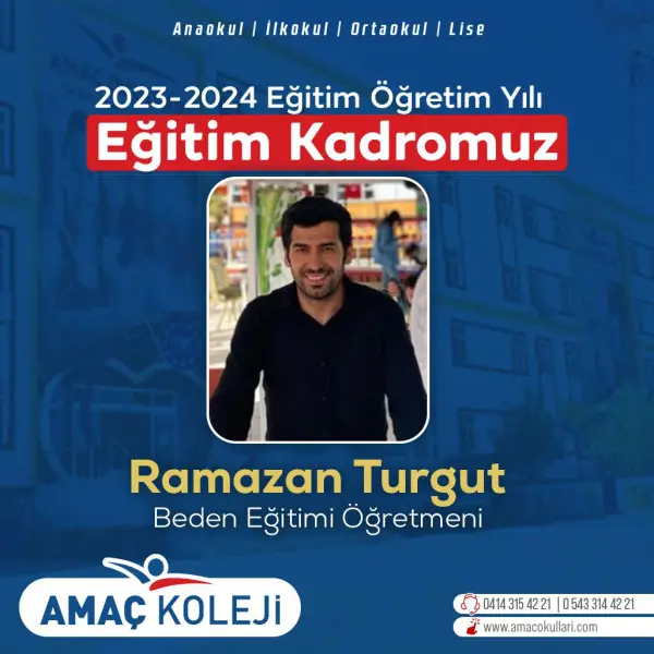 Ramazan Turgut (Beden Eğitimi Öğretmeni)