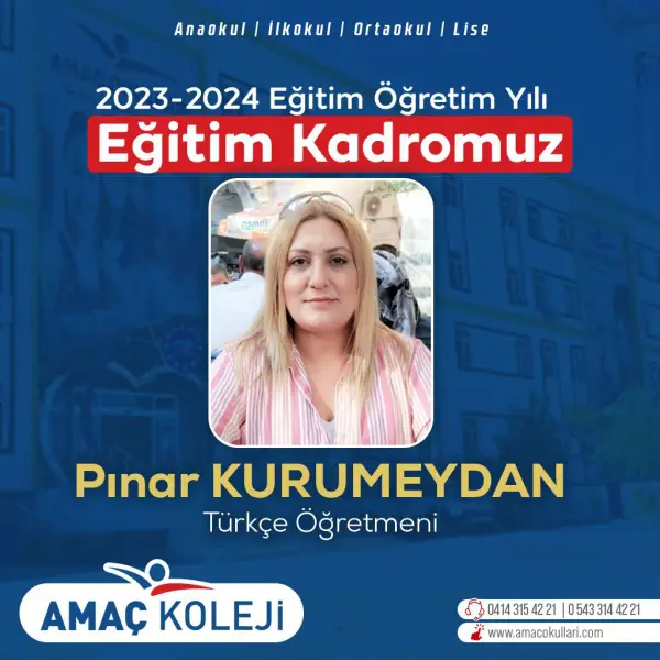 Pınar Kurumeydan (Türkçe Öğretmeni)